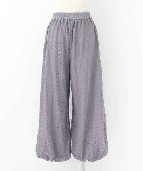 n'OrLABEL(ノアールレーベル)の「【冷感】レースバルーンパンツ(その他パンツ・レディース・グレー/ブラック・1/2)」の19枚目の写真
