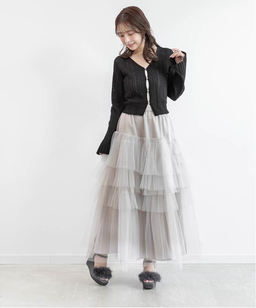 RANDA(ランダ)の「ファーベルトウェッジソールサンダル(サンダル・レディース・グレー/アイボリー/ベージュ・M/S/L/LL)」の21枚目の写真