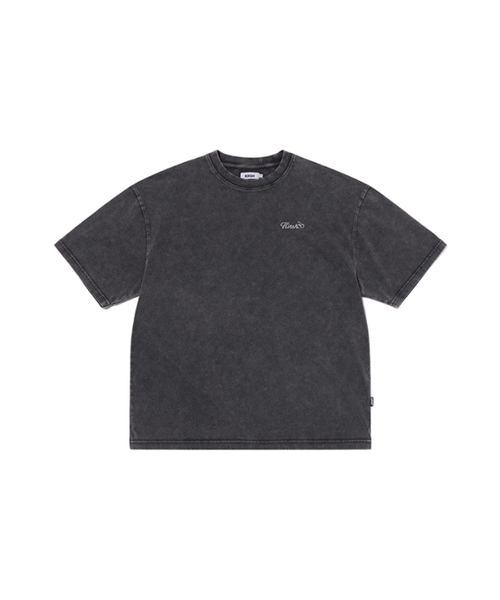 KIRSH（キルシー）の「ワーディングルーズフィットピグメントTシャツ[ブラック]（Tシャツ/カットソー・メンズ・その他・FREE）」の2枚目の写真