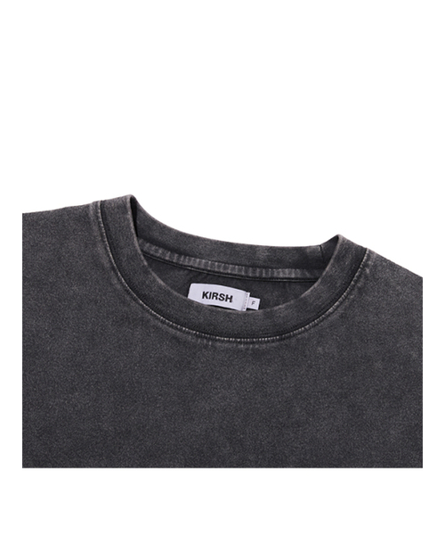 KIRSH（キルシー）の「ワーディングルーズフィットピグメントTシャツ[ブラック]（Tシャツ/カットソー・メンズ・その他・FREE）」の3枚目の写真