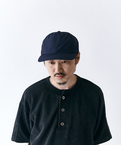 CPH(シーピーエイチ)の「【CPH】DEEP 6 PANEL CAP / NYLON RIP(キャップ・メンズ・ブラック/ネイビー・FREE)」の11枚目の写真