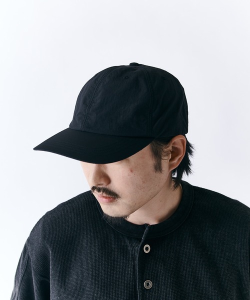 CPH(シーピーエイチ)の「【CPH】DEEP 6 PANEL CAP / NYLON RIP(キャップ・メンズ・ブラック/ネイビー・FREE)」の1枚目の写真