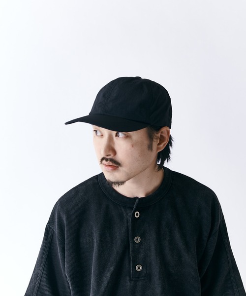 CPH(シーピーエイチ)の「【CPH】DEEP 6 PANEL CAP / NYLON RIP(キャップ・メンズ・ブラック/ネイビー・FREE)」の3枚目の写真