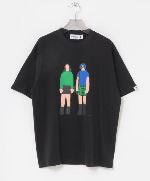 cotton pan(コットンパン)の「COTTON PAN GHOST(Tシャツ/カットソー・メンズ・ホワイト/ブラック・SMALL/MEDIUM/LARGE)」の8枚目の写真