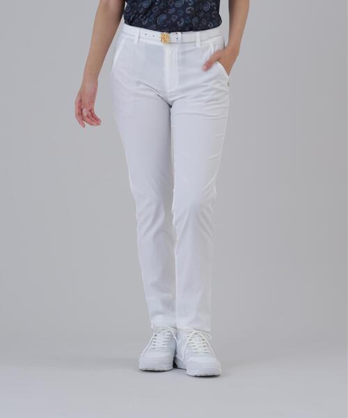 St ANDREWS(セントアンドリュース)の「【St ANDREWS】【ストレッチ】ストレッチジャガードパンツ (WOMENS)(その他パンツ・レディース・ホワイト/ベージュ・M/L/S)」の1枚目の写真