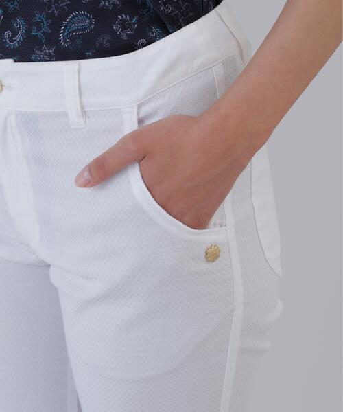 St ANDREWS(セントアンドリュース)の「【St ANDREWS】【ストレッチ】ストレッチジャガードパンツ (WOMENS)(その他パンツ・レディース・ホワイト/ベージュ・M/L/S)」の13枚目の写真