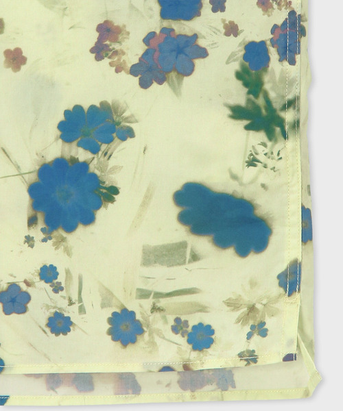PS Paul Smith(ピーエスポールスミス)の「"Faded Floral" オープンカラーシャツ / 262302 114R(シャツ/ブラウス・メンズ・ライトグリーン/ネイビー/ホワイト・X-LARGE/MEDIUM/SMALL/LARGE)」の6枚目の写真