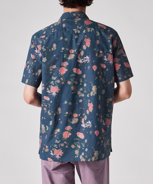 PS Paul Smith(ピーエスポールスミス)の「"Faded Floral" オープンカラーシャツ / 262302 114R(シャツ/ブラウス・メンズ・ライトグリーン/ネイビー/ホワイト・X-LARGE/MEDIUM/SMALL/LARGE)」の19枚目の写真