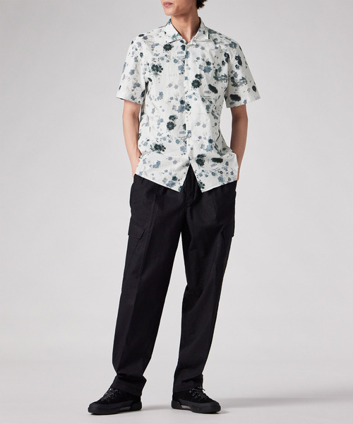 PS Paul Smith(ピーエスポールスミス)の「"Faded Floral" オープンカラーシャツ / 262302 114R(シャツ/ブラウス・メンズ・ライトグリーン/ネイビー/ホワイト・X-LARGE/MEDIUM/SMALL/LARGE)」の14枚目の写真