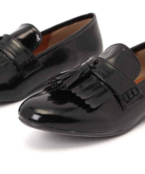 LBC(エルビーシー)の「タッセルローファー (ローファー・レディース・ブラック/ホワイト・LARGE/MEDIUM)」の5枚目の写真