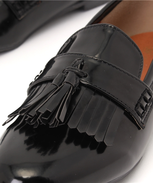 LBC(エルビーシー)の「タッセルローファー (ローファー・レディース・ブラック/ホワイト・LARGE/MEDIUM)」の6枚目の写真