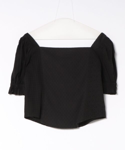 Vivienne Westwood(ヴィヴィアンウエストウッド)の「Lace MIX Overdie Top(シャツ/ブラウス・レディース・グレー/ブラック・FREE)」の3枚目の写真