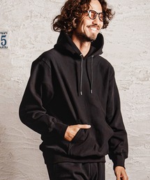 mpa4162-12oz brushed back hooded parka with heart patch パーカー(1M26A250)