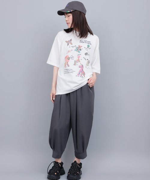 チチカカ(チチカカ)の「アニマリートコレクションフォトTシャツ(Tシャツ/カットソー・メンズ・ブラック/ホワイト・LARGE/MEDIUM)」の3枚目の写真