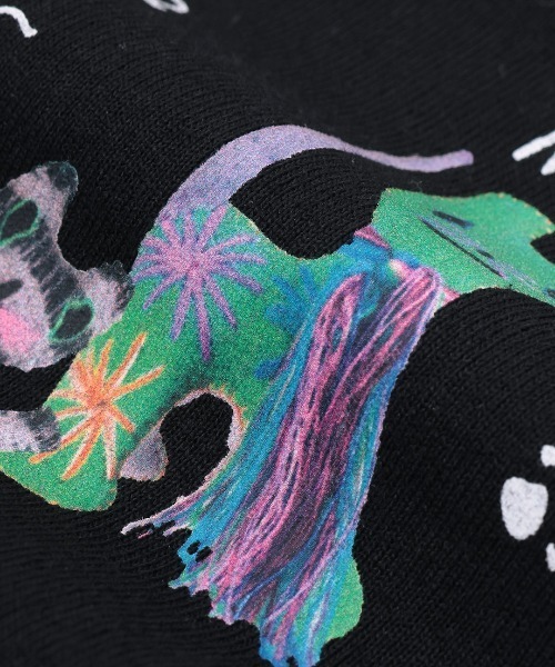 チチカカ(チチカカ)の「アニマリートコレクションフォトTシャツ(Tシャツ/カットソー・メンズ・ブラック/ホワイト・LARGE/MEDIUM)」の13枚目の写真