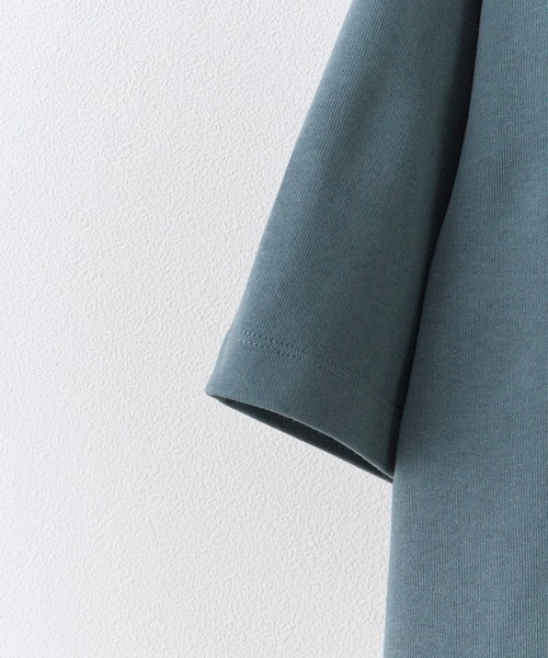 Calvin Klein（カルバン・クライン）の「Calvin Klein/カルバンクライン エンブロイダリーロゴリラックス Tシャツ SS RLXD 300 GSM HIGH PILE TEE 刺繍 ブランドロゴ クルーネック 半袖 メンズ レディース 2026年 夏 夏服 秋 秋服（Tシャツ/カットソー・メンズ・アッシュグレー/グリーン系その他・S/M/L/XL）」の18枚目の写真
