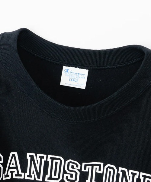 Champion(チャンピオン)の「Champion/チャンピオン REVERSE WEAVE(R) CREW NECK SWEATSHIRT リバースウィーブ クルーネック スウェットシャツ カレッジ ロゴ フロント プリント 2026年秋冬 秋服 冬服(スウェット・メンズ・ブラック/ブラウン/シルバーグレー・M/L)」の6枚目の写真
