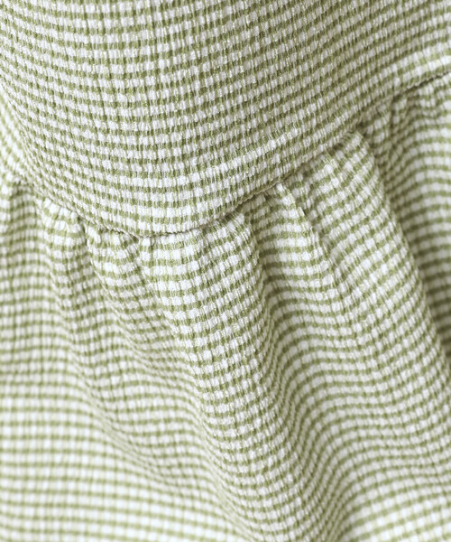 Firsthand（ファーストハンド）の「Firsthand/ファーストハンド ワイドシルエット ティアード チェック イージーパンツ【限定展開】（その他パンツ・レディース・ブラック/グリーン/ベージュ・MEDIUM/SMALL）」の22枚目の写真