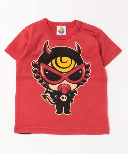 HYSTERIC MINI｜ヒステリックミニのTシャツ/カットソー（レッド/赤色系