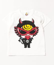 ヒステリックミニ　HYSTERIC 恐竜ロンパース3点まとめピンクブルー黒 HYSTERIC MINI - 〚 新品 〛恐竜サロペットロンパース ピンク90cmの