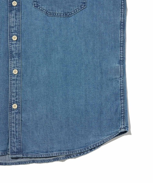 Levi's(リーバイス)の「Levi's/リーバイス マリポサ ワーカーデニムシャツ(シャツ/ブラウス・メンズ・インディゴブルー・L/M/S)」の8枚目の写真