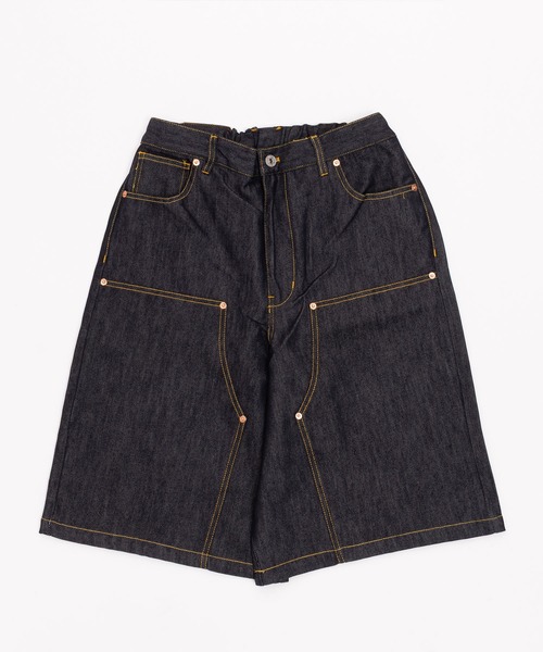 VISION STREET WEAR(ヴィジョンストリートウェア)の「Skater Rigid Denim Jorts / スケーターリジッドデニムショーツ / 6505066(デニムパンツ・メンズ・ネイビー・L/M)」の1枚目の写真