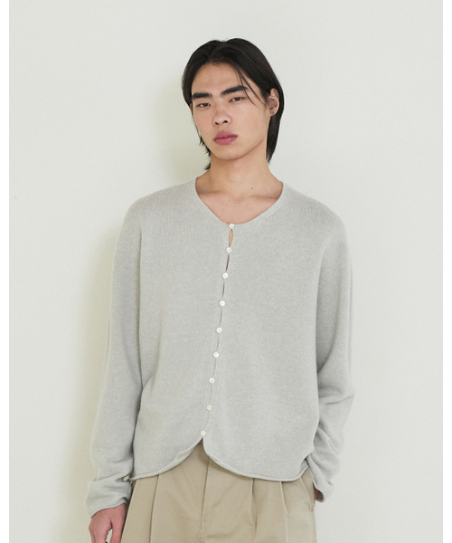 THEENDQUESTION(ジエンドクエスチョン)の「Wholegarment Button Cardigan / GRAY(カーディガン/ボレロ・レディース・その他・FREE)」の7枚目の写真