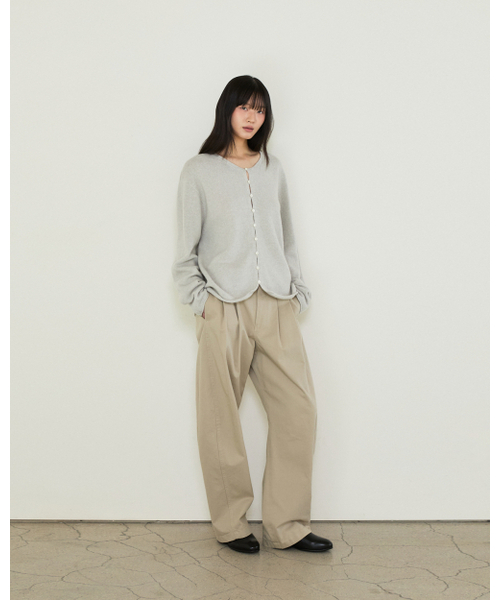 THEENDQUESTION(ジエンドクエスチョン)の「Wholegarment Button Cardigan / GRAY(カーディガン/ボレロ・レディース・その他・FREE)」の10枚目の写真