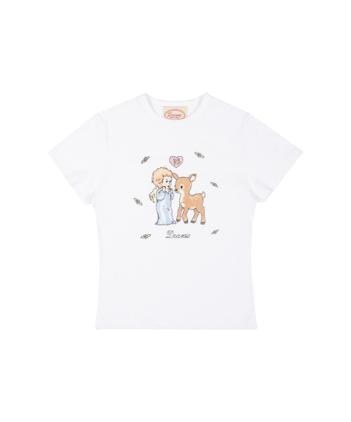 Dearsis(ディアシス)の「Angel Deer Tee(Tシャツ/カットソー・レディース・その他・FREE)」の2枚目の写真
