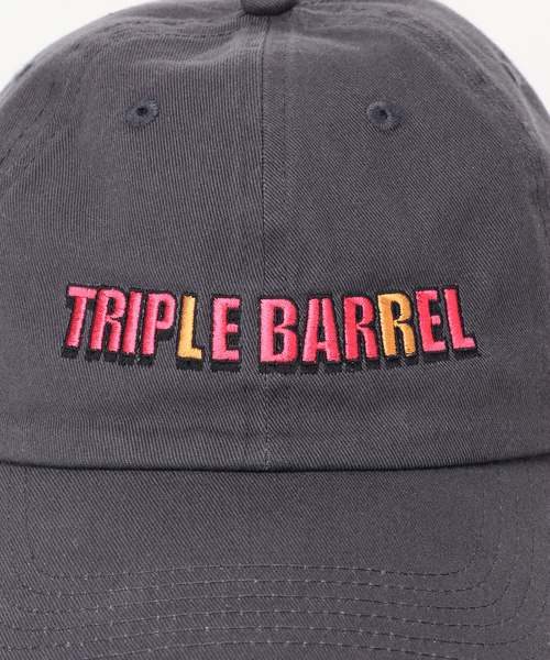 JOURNAL STANDARD relume(ジャーナルスタンダード レリューム)の「【TOKYO No.1 SOUL SET × relume】別注 "Triple Barrel” キャップ(キャップ・メンズ・ブラック系その他・FREE)」の2枚目の写真