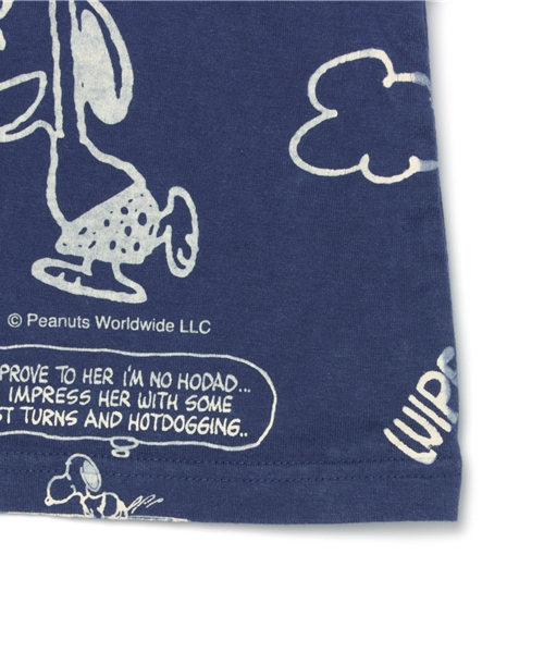BOOFOOWOO（ブーフーウー）の「Peanuts夏バンダナ柄半袖Tee Baby（Tシャツ/カットソー・キッズ・ネイビー/イエロー/ナチュラル・90）」の8枚目の写真