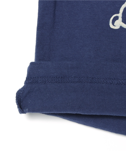 BOOFOOWOO（ブーフーウー）の「Peanuts夏バンダナ柄半袖Tee Baby（Tシャツ/カットソー・キッズ・ネイビー/イエロー/ナチュラル・90）」の10枚目の写真