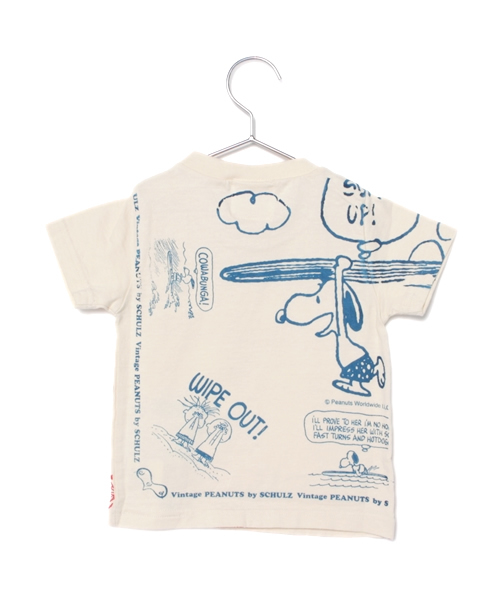 BOOFOOWOO（ブーフーウー）の「Peanuts夏バンダナ柄半袖Tee Baby（Tシャツ/カットソー・キッズ・ネイビー/イエロー/ナチュラル・90）」の11枚目の写真