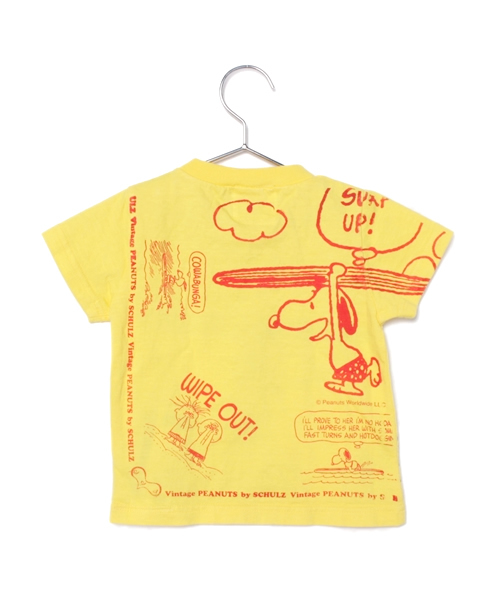 BOOFOOWOO（ブーフーウー）の「Peanuts夏バンダナ柄半袖Tee Baby（Tシャツ/カットソー・キッズ・ネイビー/イエロー/ナチュラル・90）」の12枚目の写真