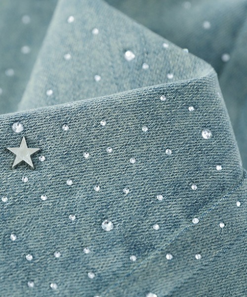 REBALANCE(リバランス)の「ラインストーンフレアデニム(デニムパンツ・レディース・A・X-LARGE/LARGE/MEDIUM)」の13枚目の写真