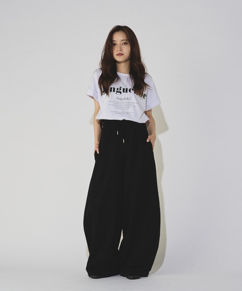 Lui's(ルイス)の「【WEB限定】 ワイドリブボリュームヘビースウェットパンツ(スウェットパンツ・メンズ・ブラック/グリーン系その他/グレー・M/S)」の10枚目の写真