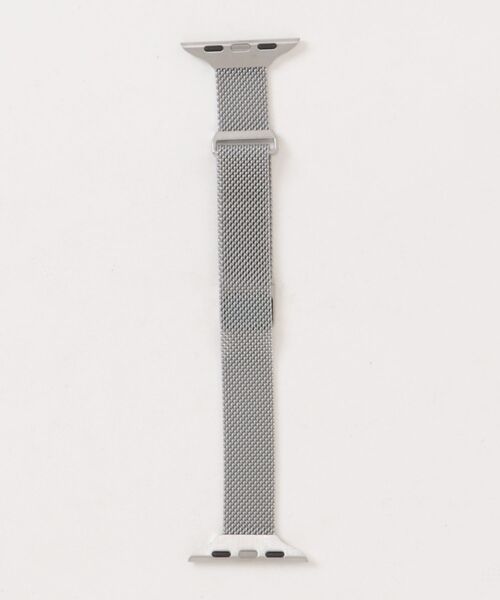 Fun & Daily（ファンアンドデイリー）の「Stainless Mesh Apple Watch Band  / アップルウォッチバンド（デジタル腕時計・レディース・シルバー/ブラック・A/B）」の10枚目の写真