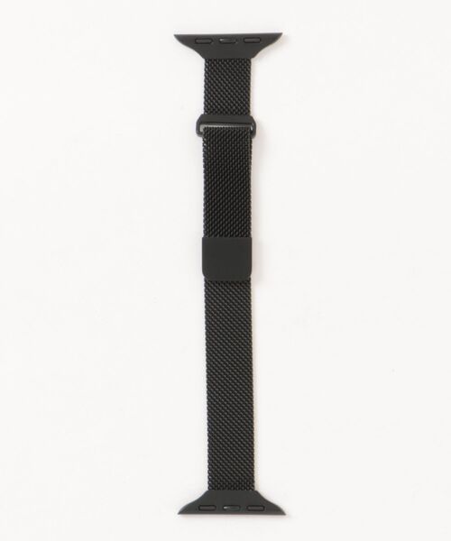 Fun & Daily（ファンアンドデイリー）の「Stainless Mesh Apple Watch Band  / アップルウォッチバンド（デジタル腕時計・レディース・シルバー/ブラック・A/B）」の3枚目の写真
