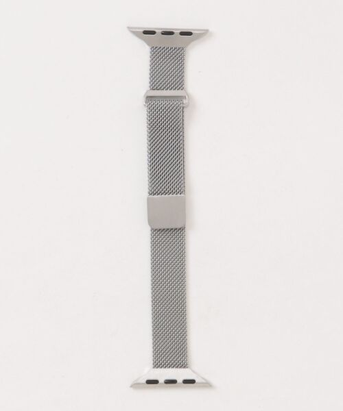 Fun & Daily（ファンアンドデイリー）の「Stainless Mesh Apple Watch Band  / アップルウォッチバンド（デジタル腕時計・レディース・シルバー/ブラック・A/B）」の9枚目の写真