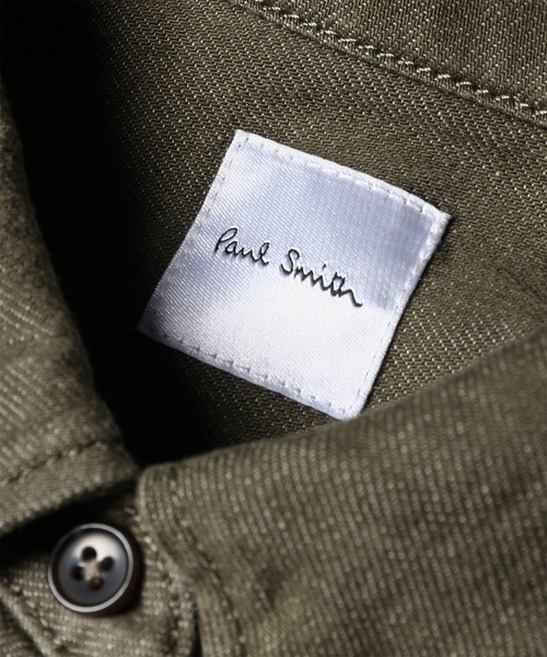 Paul Smith(ポールスミス)の「ウィメンズ ウォッシュドデニム 長袖シャツ / 265202 404B(シャツ/ブラウス・レディース・ブラウン/オリーブ・40)」の11枚目の写真