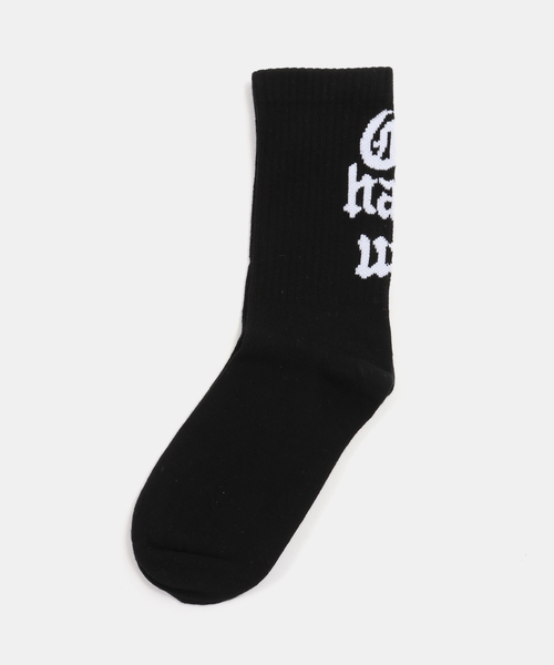 Carhartt(カーハート)の「【CARHARTT WIP 】 W' Blackletter Socks(ソックス/靴下・レディース・ブラック・FREE)」の1枚目の写真