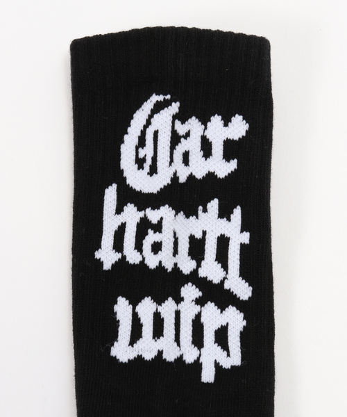 Carhartt(カーハート)の「【CARHARTT WIP 】 W' Blackletter Socks(ソックス/靴下・レディース・ブラック・FREE)」の3枚目の写真