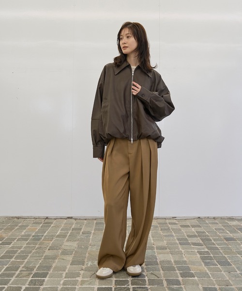 model：H166　着用サイズ：F