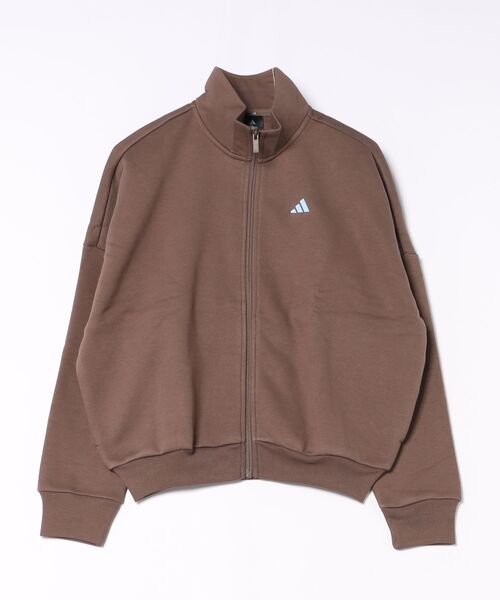 adidas(アディダス)の「《adidas》W3STRIPESSTUDIOトラックT(その他アウター・レディース・ブラウン系その他/ホワイト系その他・XL/M/L/S)」の2枚目の写真