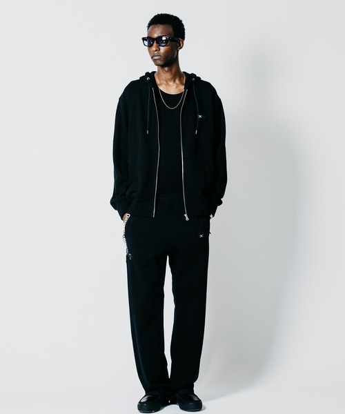 CRIMIE(クライミー)の「FLAG LOGO ZIP UP SWEAT HOODIE(パーカー・メンズ・ブラック/オートミール・XXL/XL/L/M/S)」の8枚目の写真