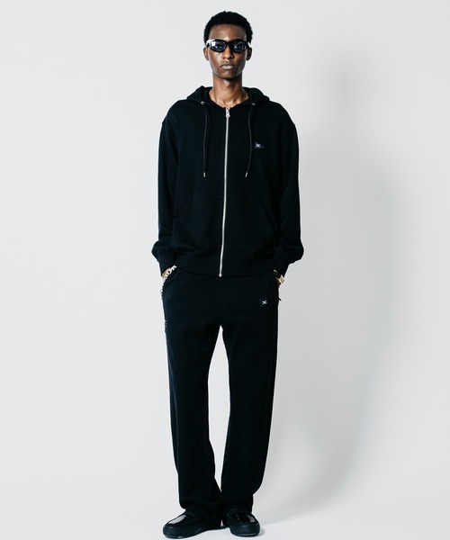 CRIMIE(クライミー)の「FLAG LOGO ZIP UP SWEAT HOODIE(パーカー・メンズ・ブラック/オートミール・XXL/XL/L/M/S)」の9枚目の写真