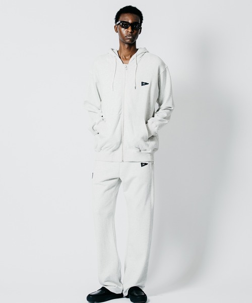CRIMIE(クライミー)の「FLAG LOGO ZIP UP SWEAT HOODIE(パーカー・メンズ・ブラック/オートミール・XXL/XL/L/M/S)」の17枚目の写真