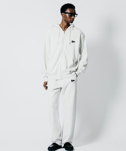 CRIMIE(クライミー)の「FLAG LOGO ZIP UP SWEAT HOODIE(パーカー・メンズ・ブラック/オートミール・XXL/XL/L/M/S)」の19枚目の写真