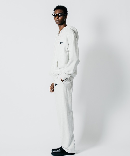 CRIMIE(クライミー)の「FLAG LOGO ZIP UP SWEAT HOODIE(パーカー・メンズ・ブラック/オートミール・XXL/XL/L/M/S)」の21枚目の写真