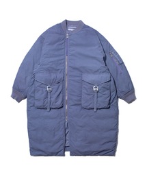 F/CE. （エフシーイー）の「F/CE. GARMENT DYE DOWN MA-1 LONG COAT 2.0 / エフシーイー ガーメントダイ ダウン MA-1 ロング コート 2.0（ダウンジャケット/コート）」